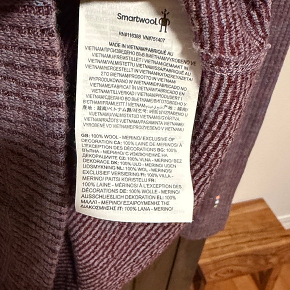 Smartwool Standard Thermal Rib Merino Turtleneck top - Picture 8 of 9